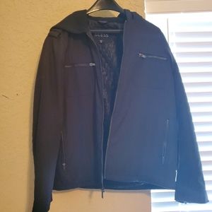 Men's guess hooded jacket